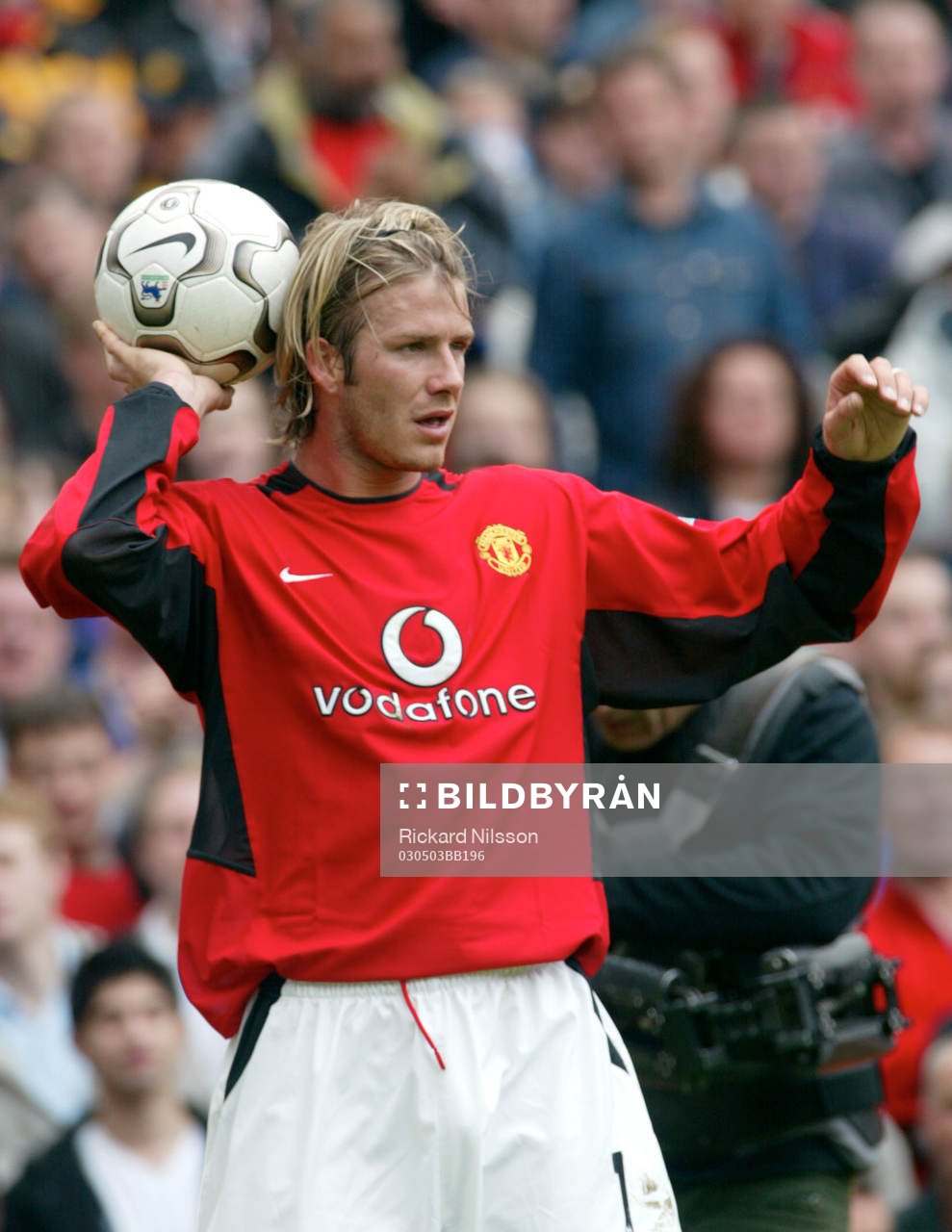 David Beckham. Inkast