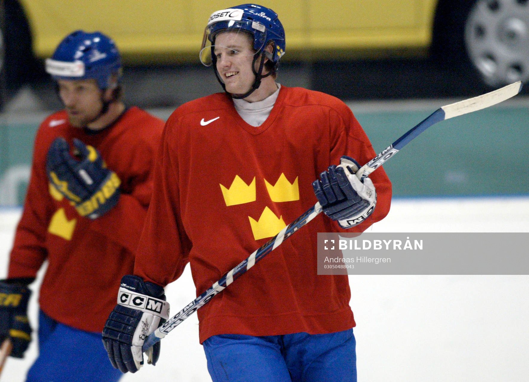Ishockey, VM, Sverige, träning, NIKLAS KRONVALL