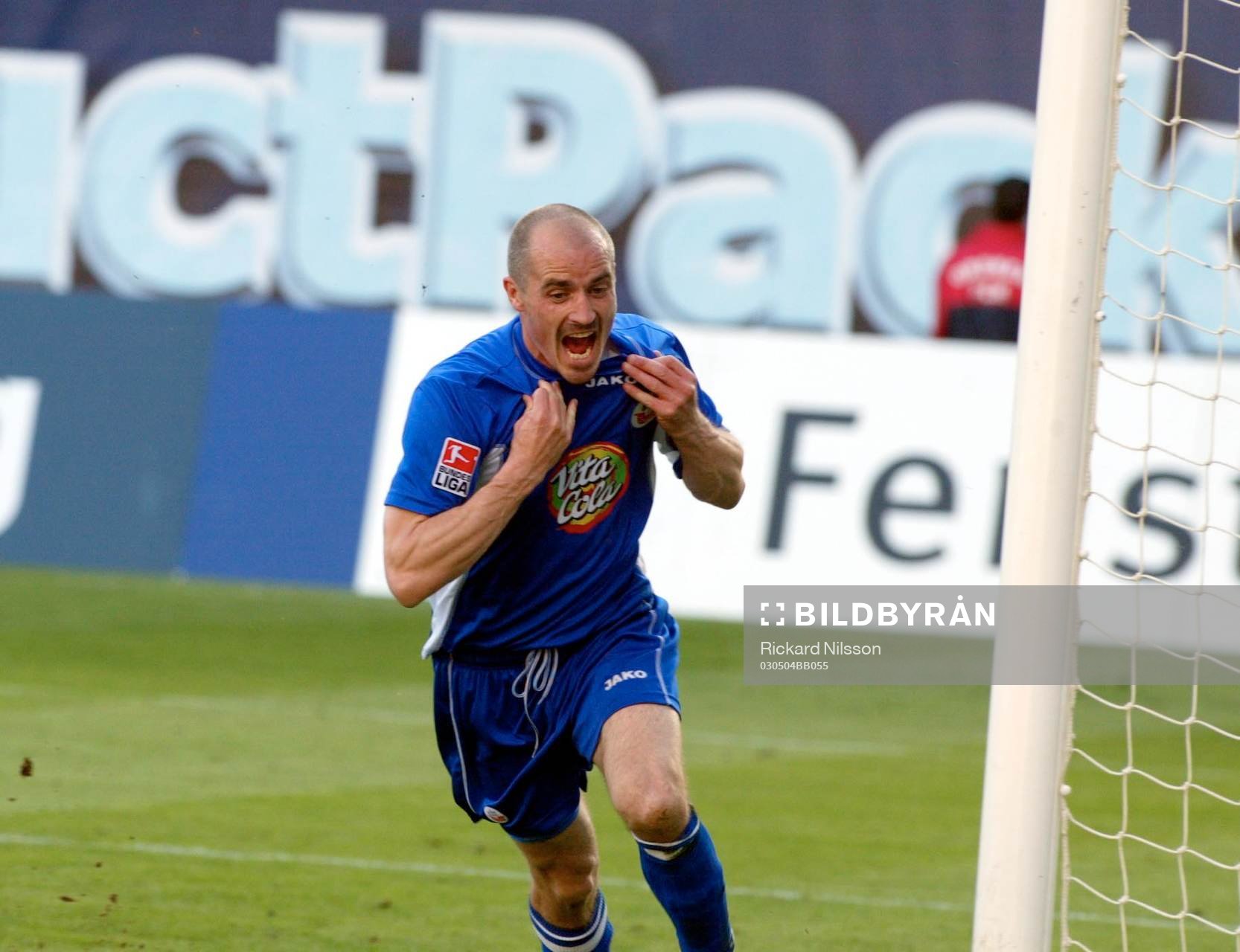 Magnus Arvidsson, Hansa Rostock, jublar