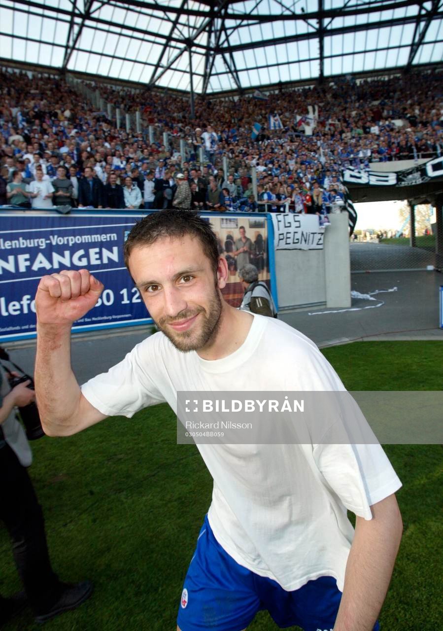 Rade Prica, Hansa Rostock, var en av två svenska
