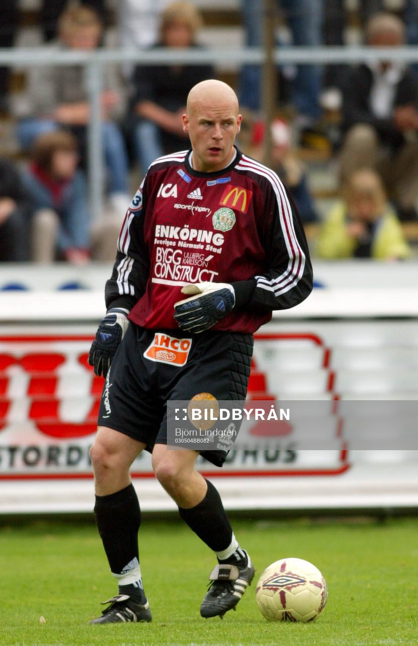 Fotboll, Allsvenskan, Henrik Johansson, målvakt,  Enköping