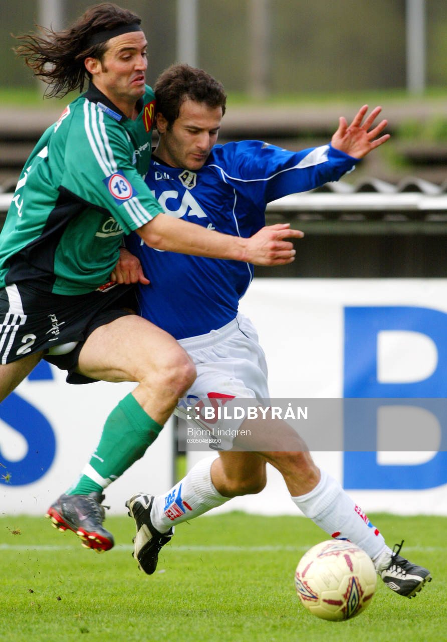 Baskim Skopi, Enköping och Sharbel Touma, Halmstad