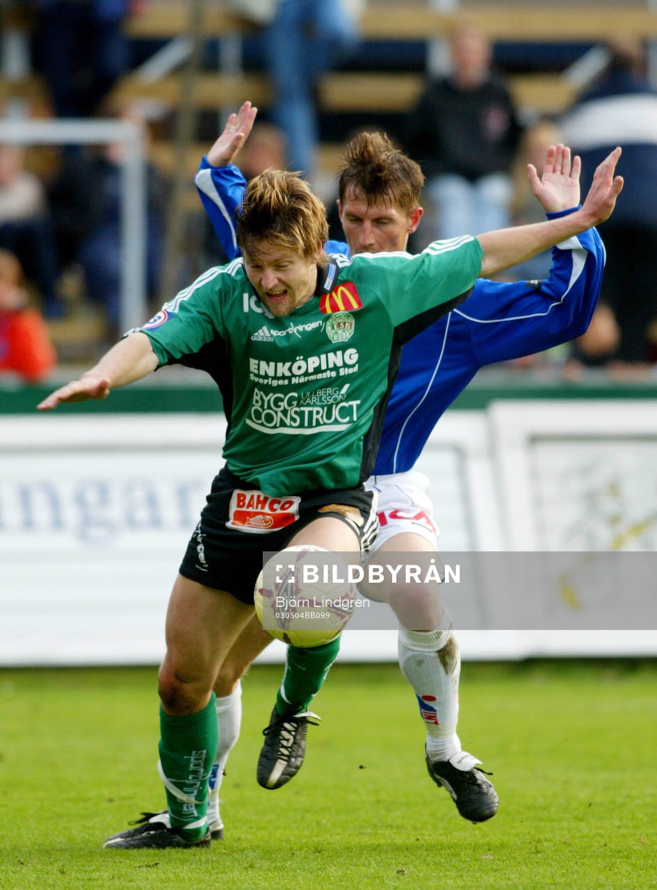 Johan Wallinder, Enköping och Tomas Zwirgzdauskas, Halmstad