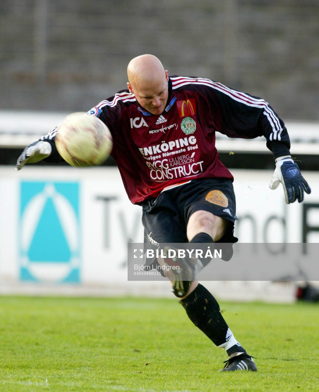 Fotboll, Allsvenskan, Henrik Johansson, målvakt, Enköping