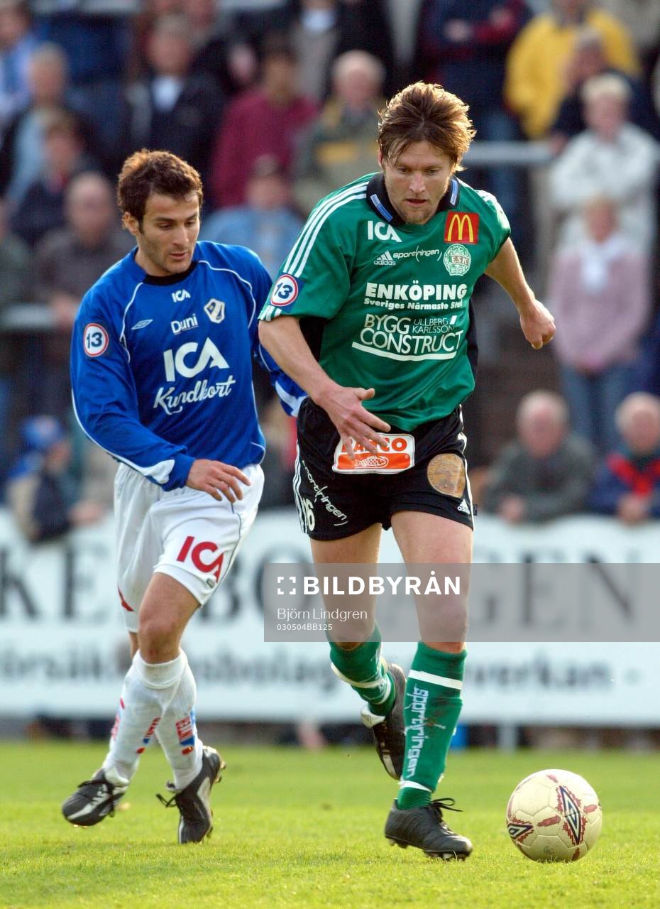 Sharbel Touma, Halmstad och Johan Wallinder, Enköping
