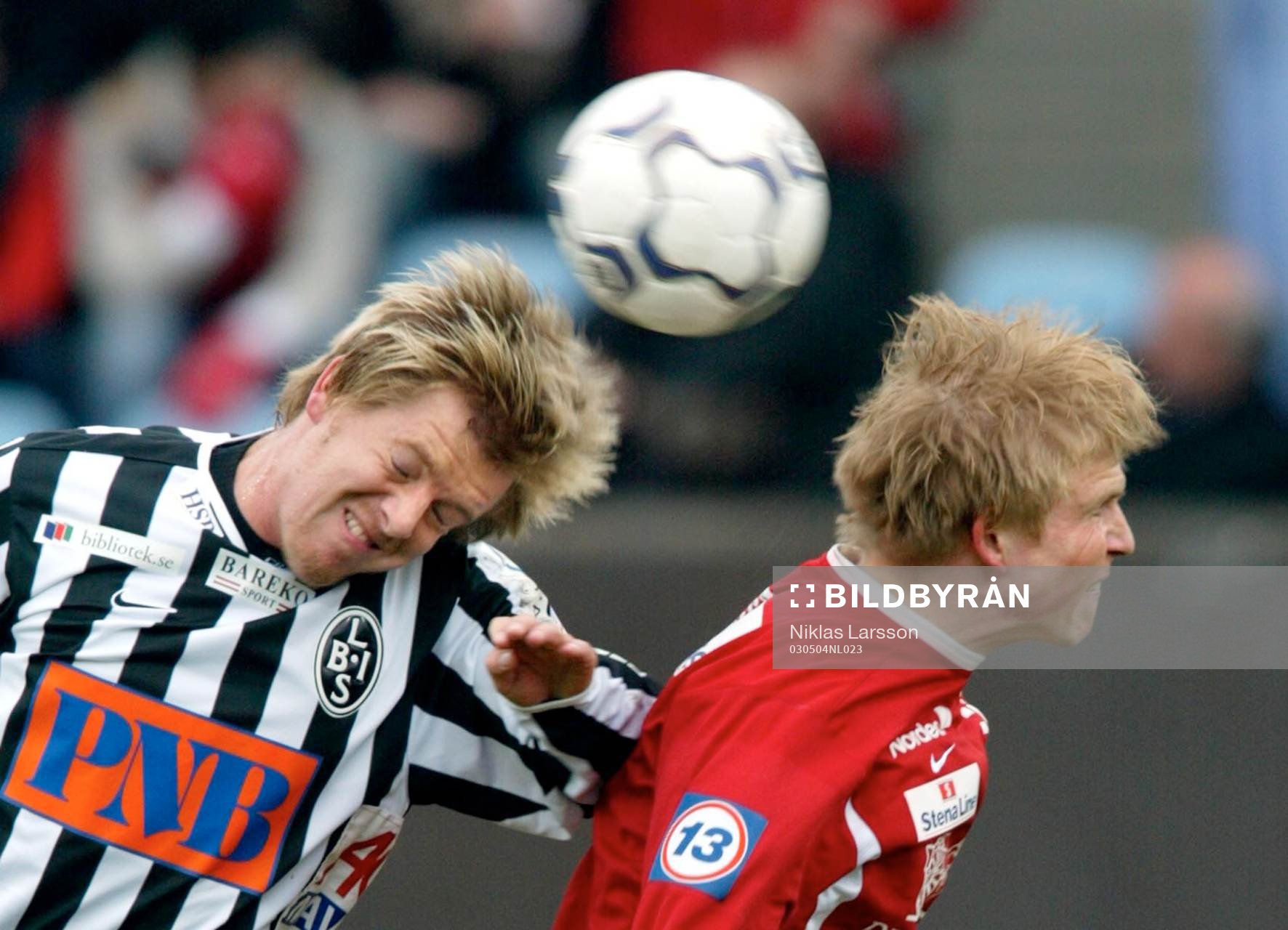 Jesper Ljung i nickduell med David Marek