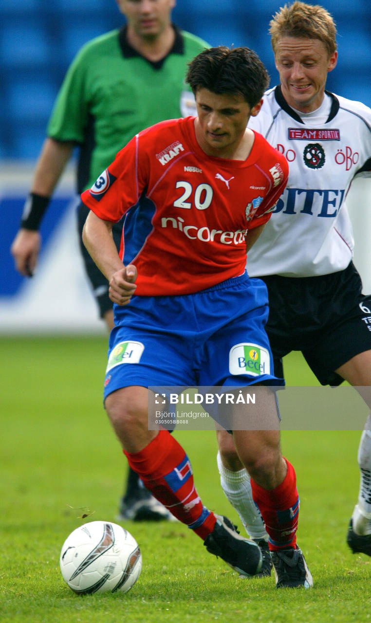 Eldin Karisik, Helsingborg och Mikael Steen, Örebro