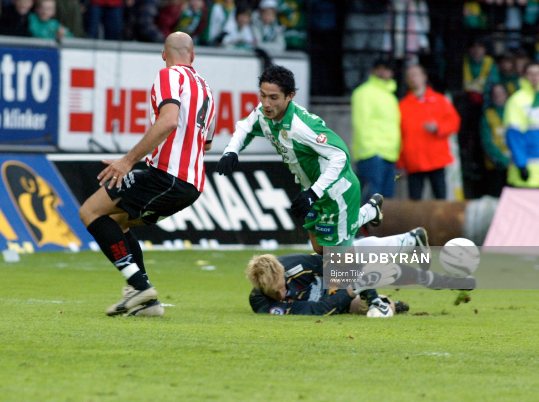 Pablo Pinones-Arce, Hammarby och Mattias Asper, målvakt,