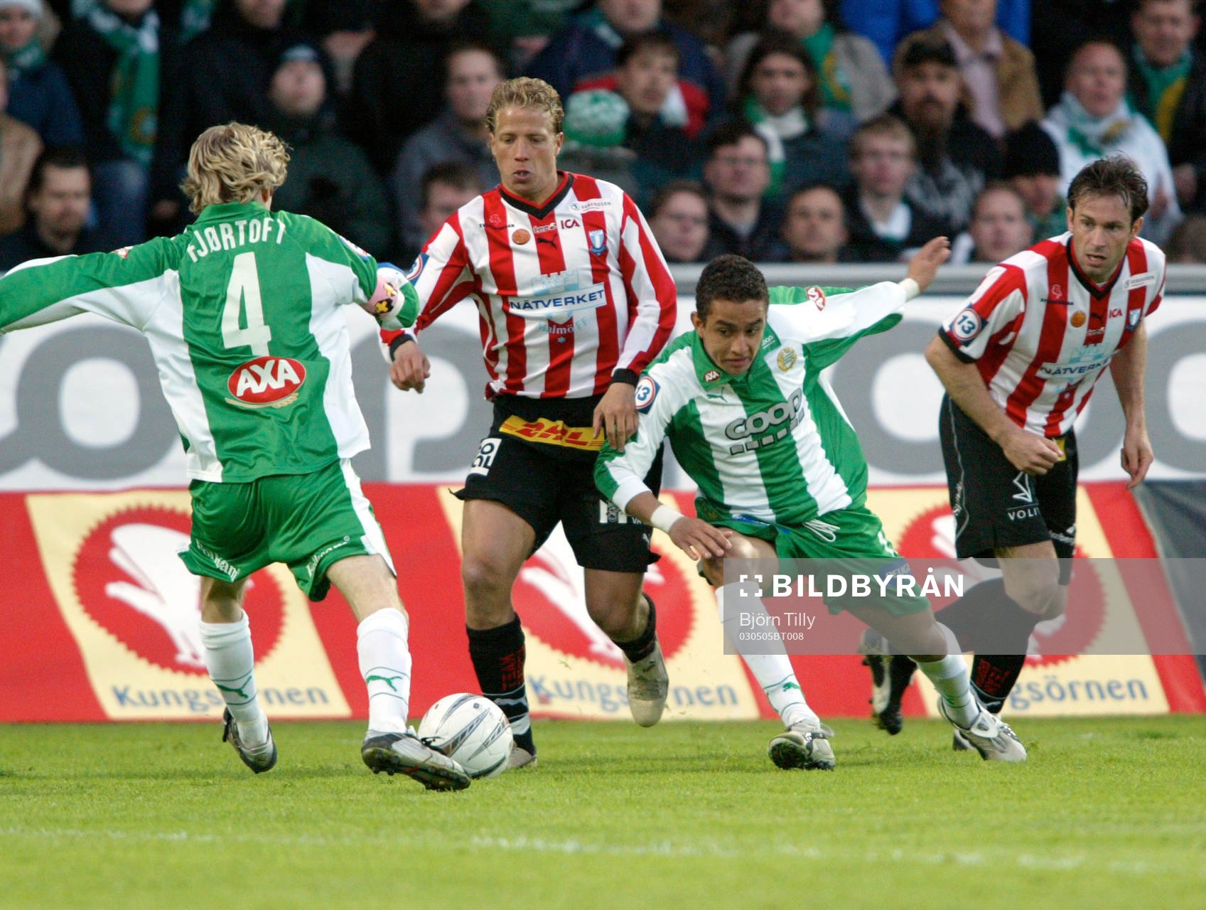 Karl-Oskar Fjörtoft och Elvis Da Silva Santana, Hammarby