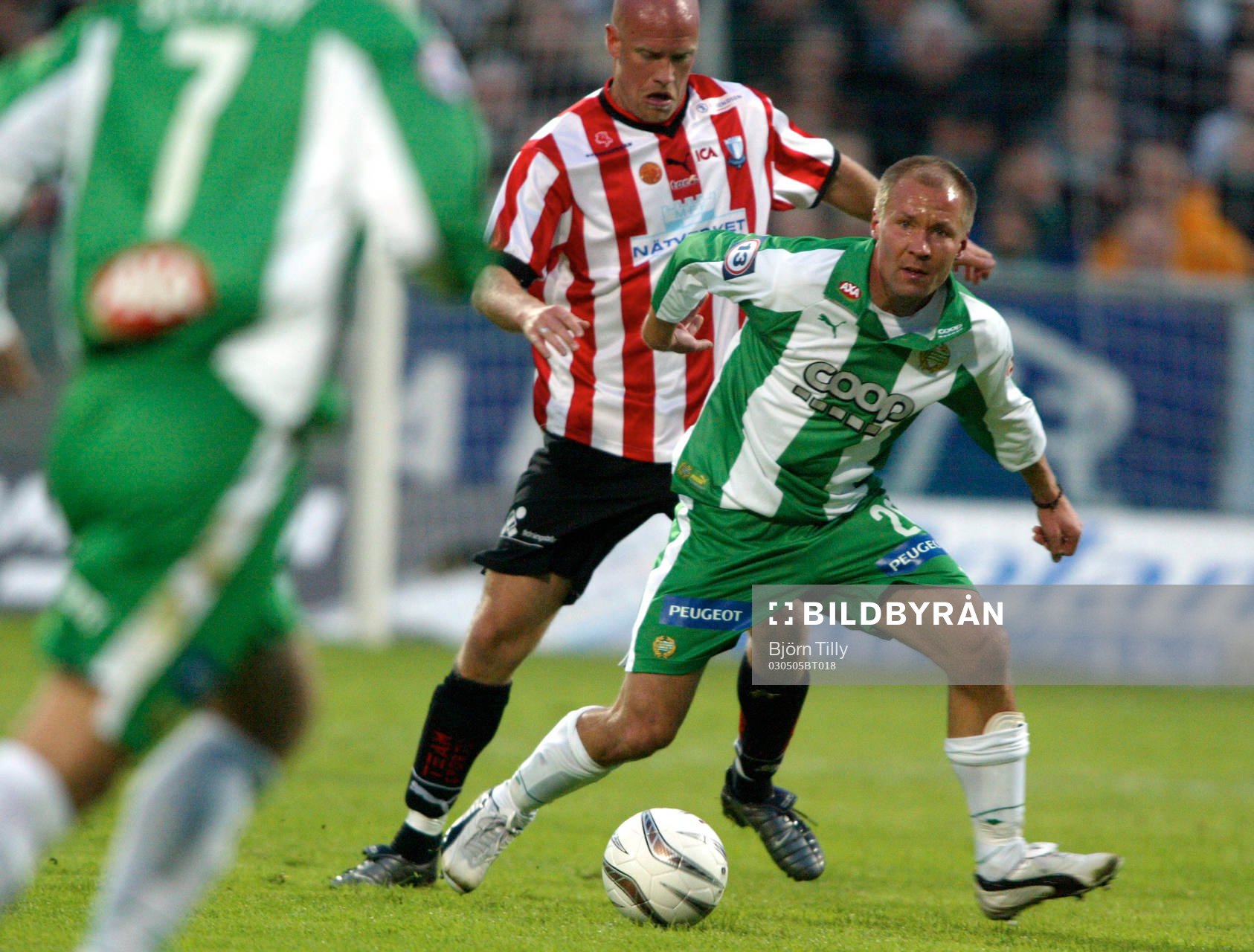 Olof Persson, Malmö och Antti Pohja, Hammarby