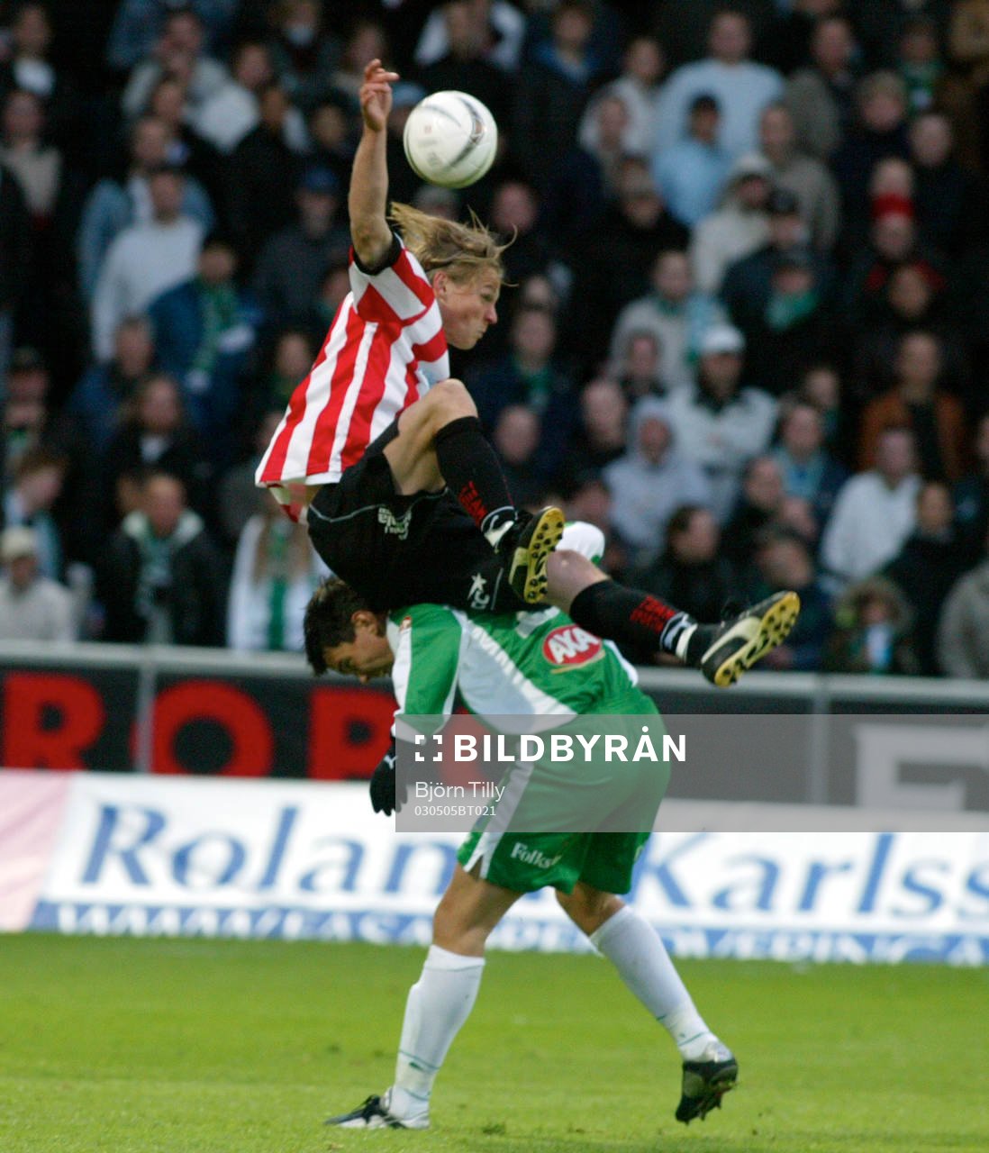 Markus Rosenberg, Malmö och Johan Andersson, Hammarby