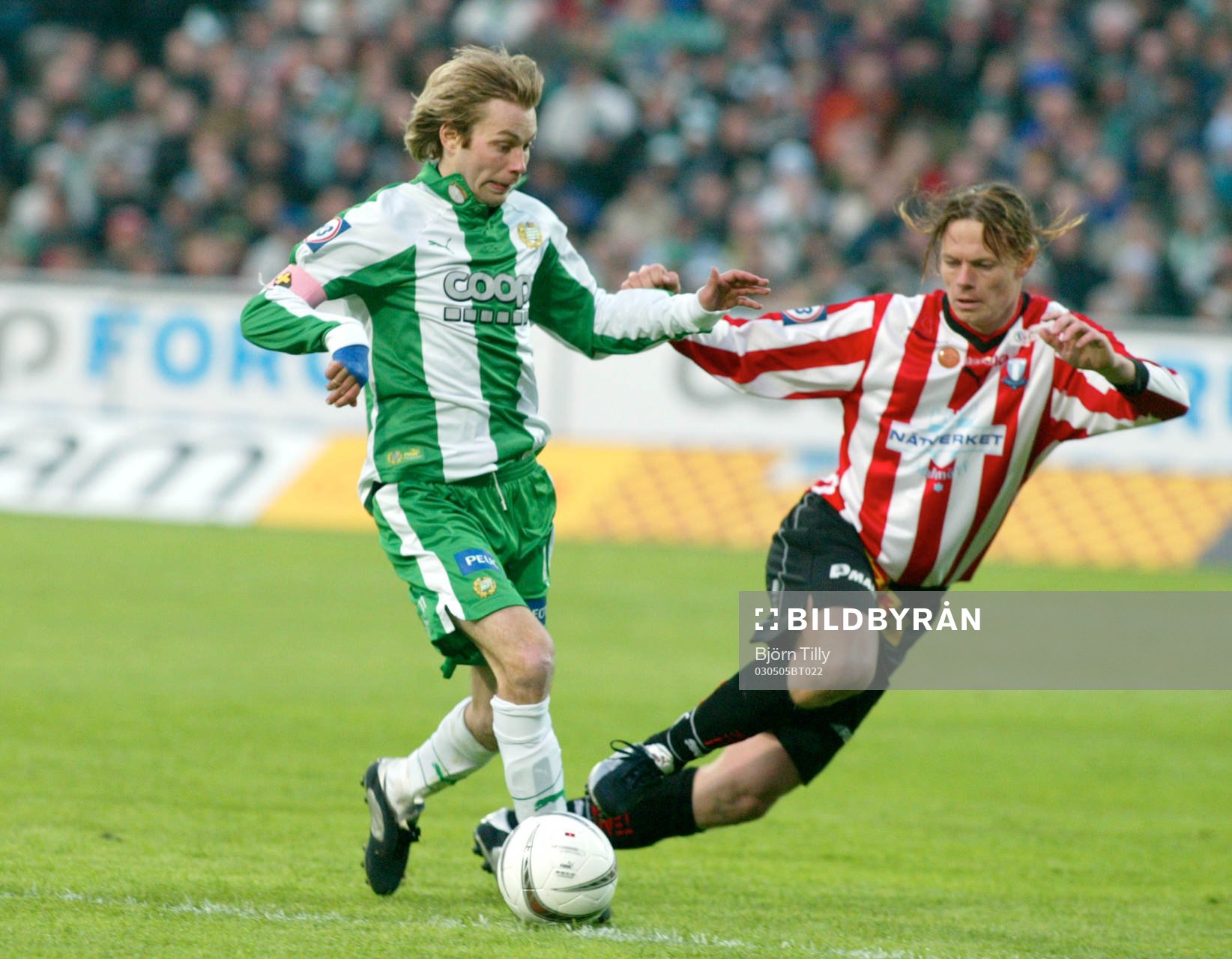 Karl-Oskar Fjörtoft, Hammarby och Andreas Yngvesson, Malmö