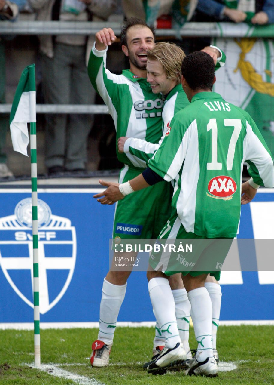 Kennedy Bakircioglü, Hammarby, jubel