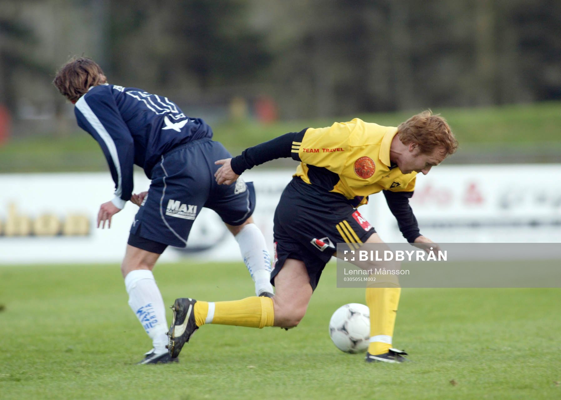 Anders Knippet Karlsson åt ena hållet, Emil Nilsson åt