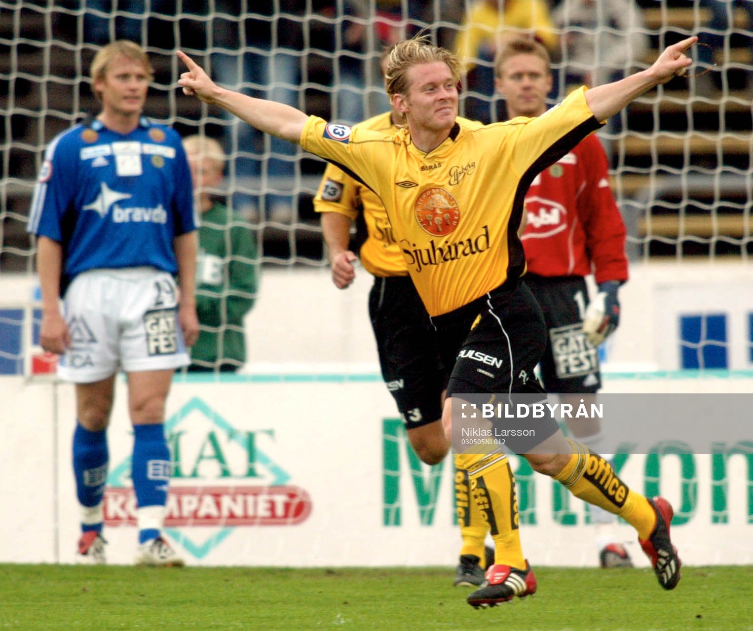 Fredrik Berglund, Elfsborg jubel