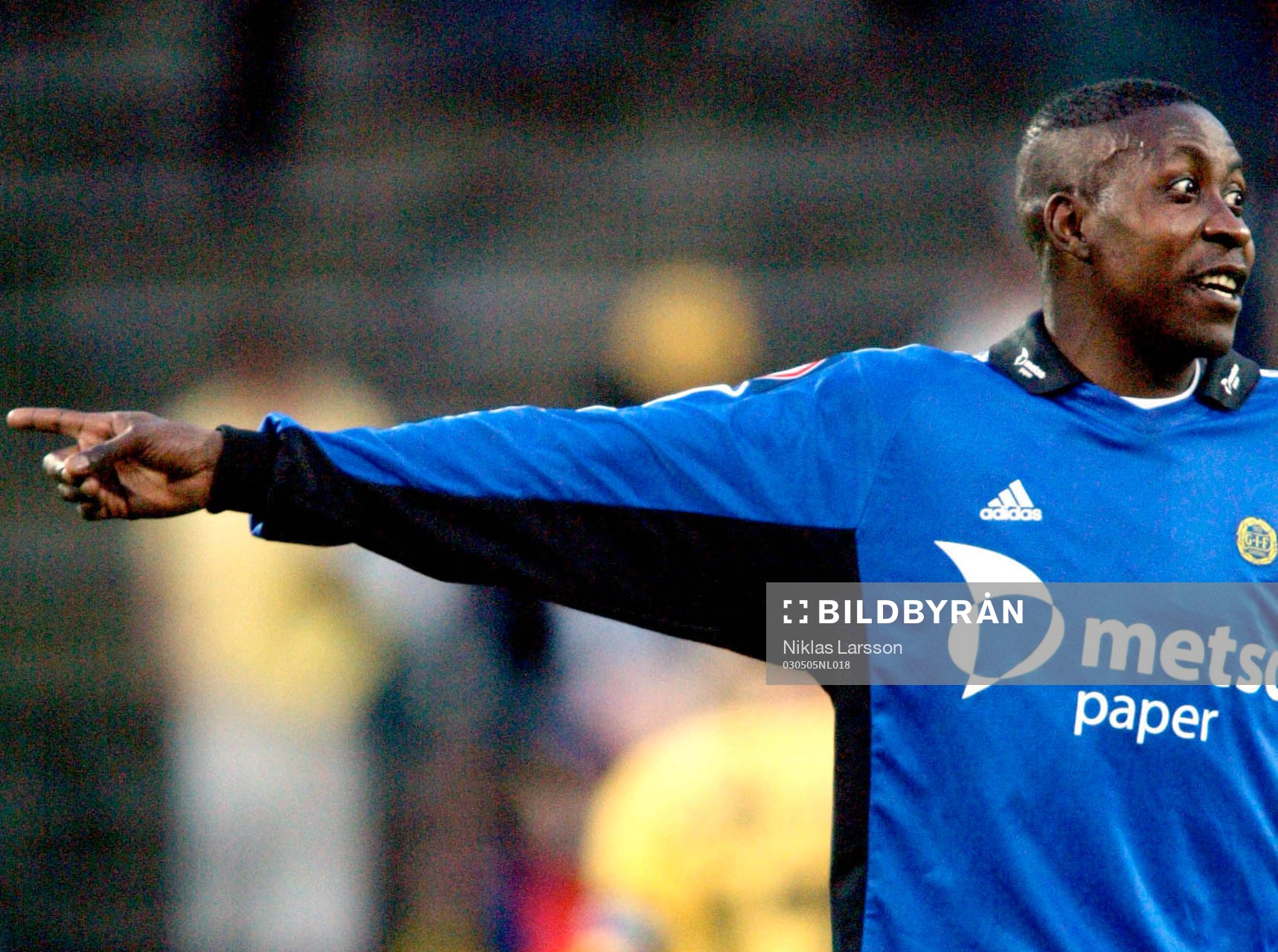 Bala Garba, Sundsvall är upprörd på domaren när han