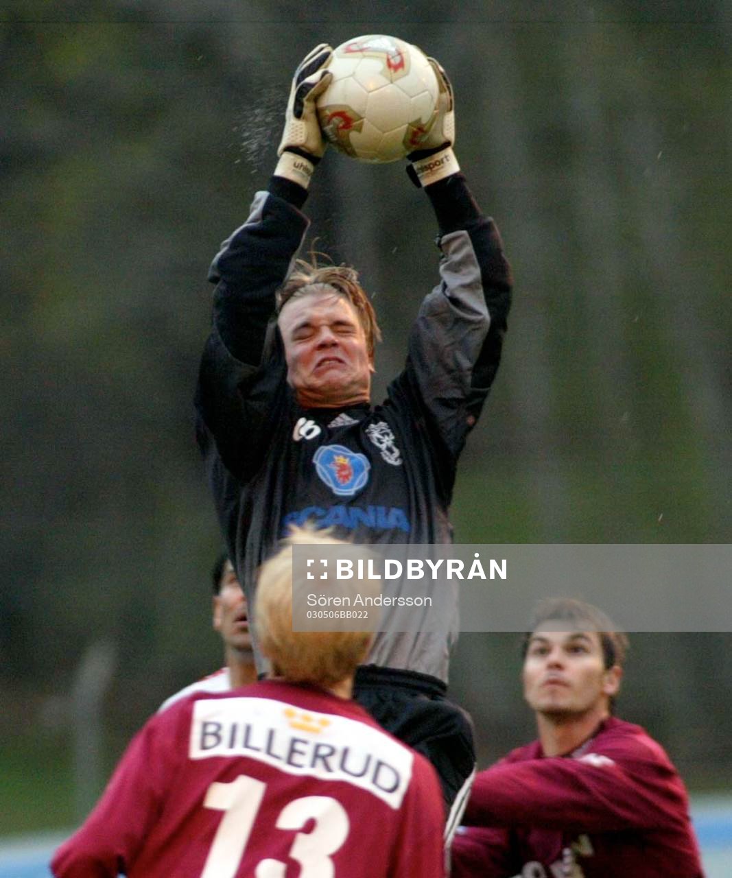 Erland Hellström, målvakt, Assyriska