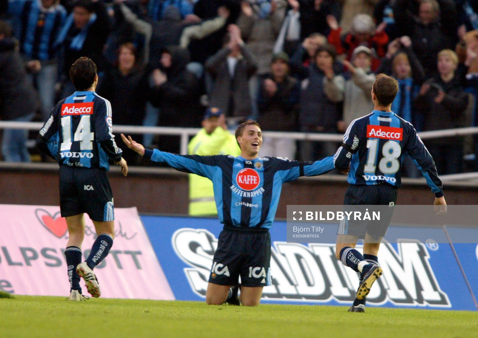 Johan Elmander, Djurgården, jubel