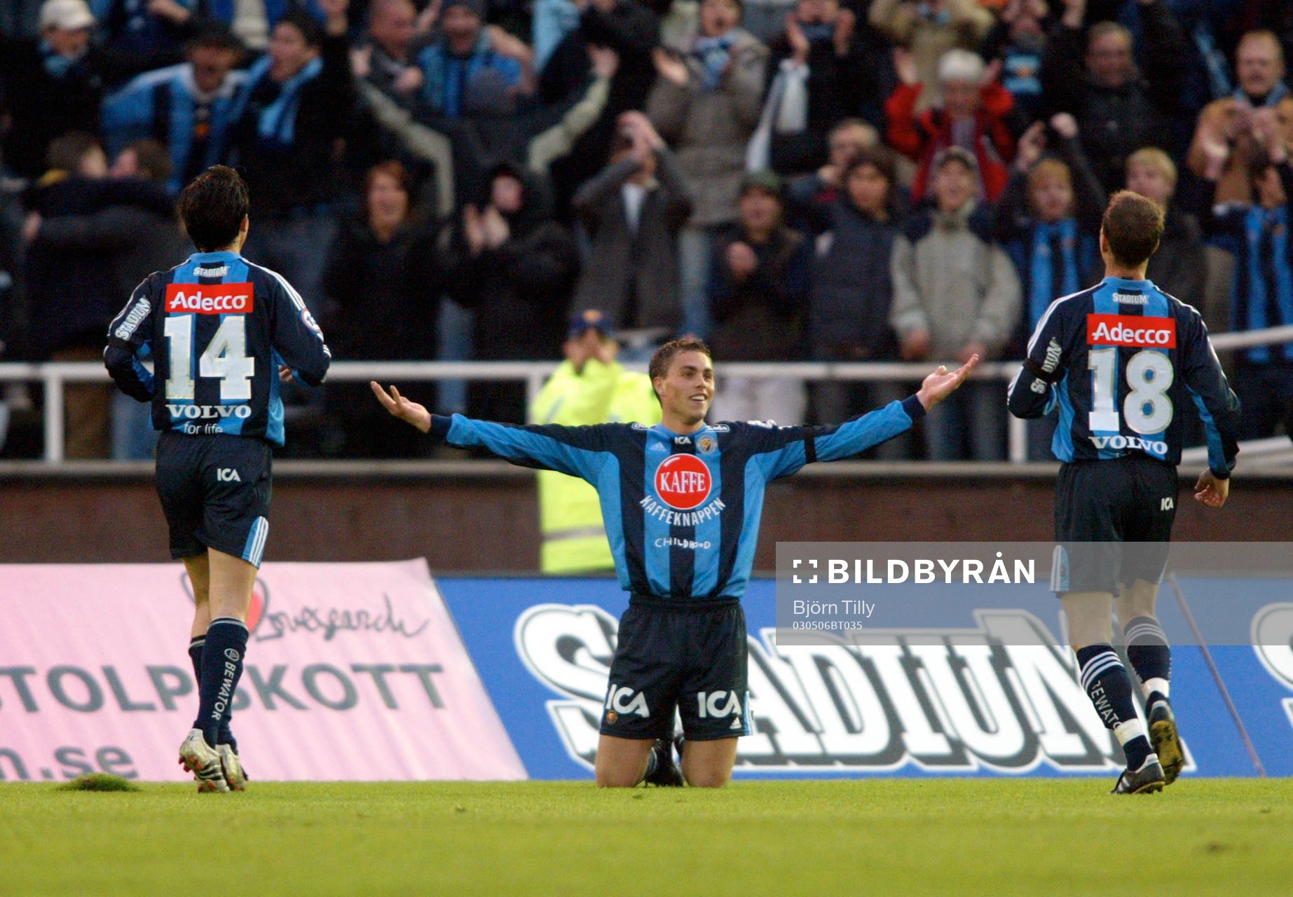 Johan Elmander, Djurgården jubel
