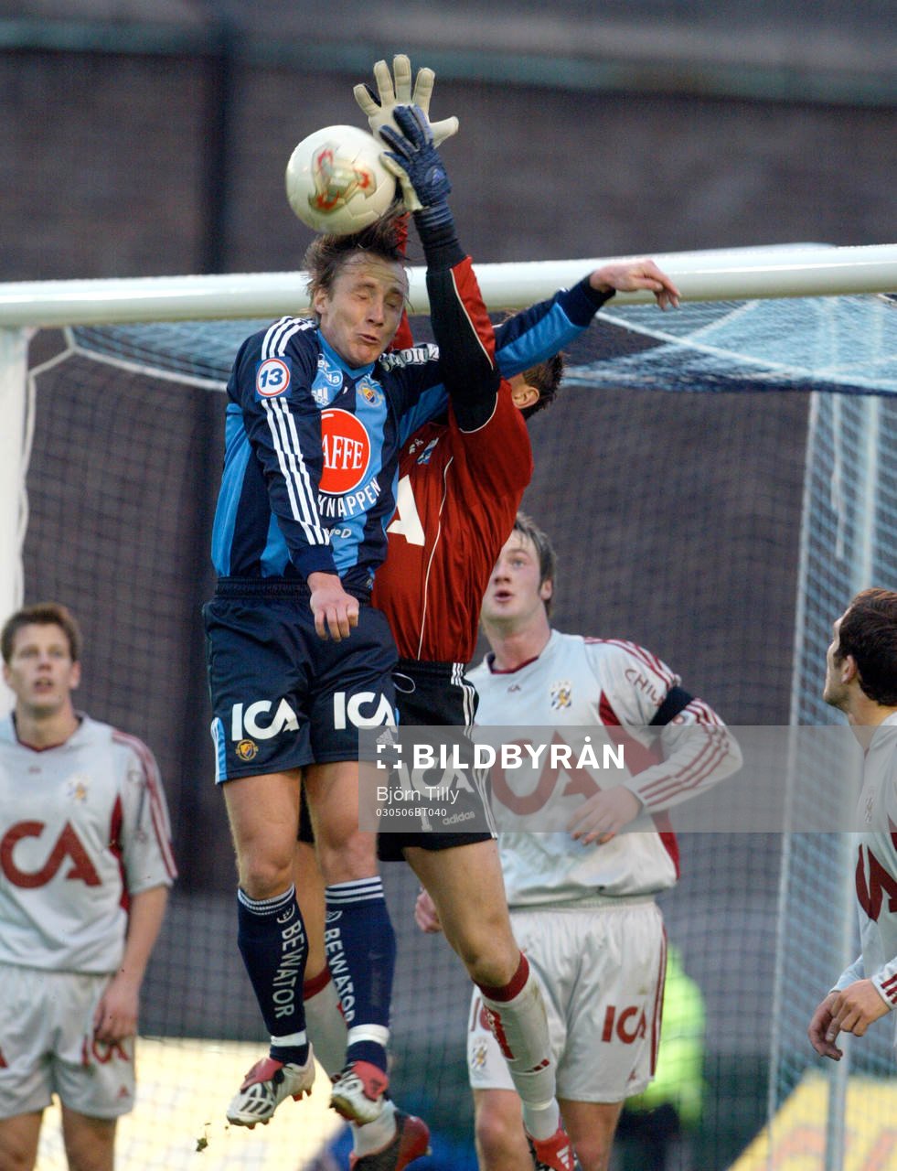 Andreas Johansson, Djurgården utmanar Bengt Andersson,