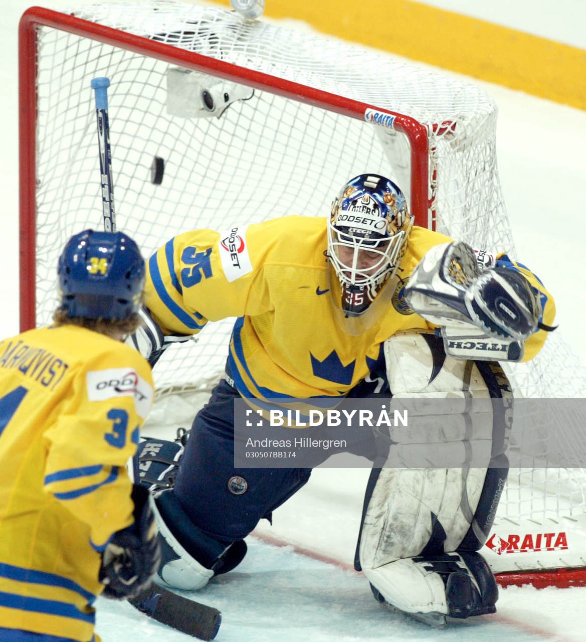 kvartsfinal,Tommy Salo, missar pucken