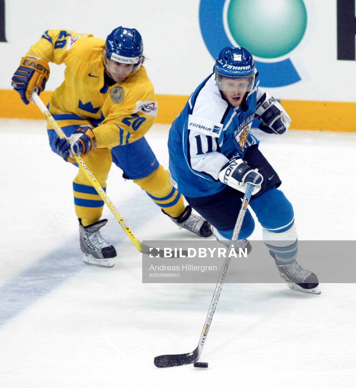 Henrik Zetterberg och Saku Koivu