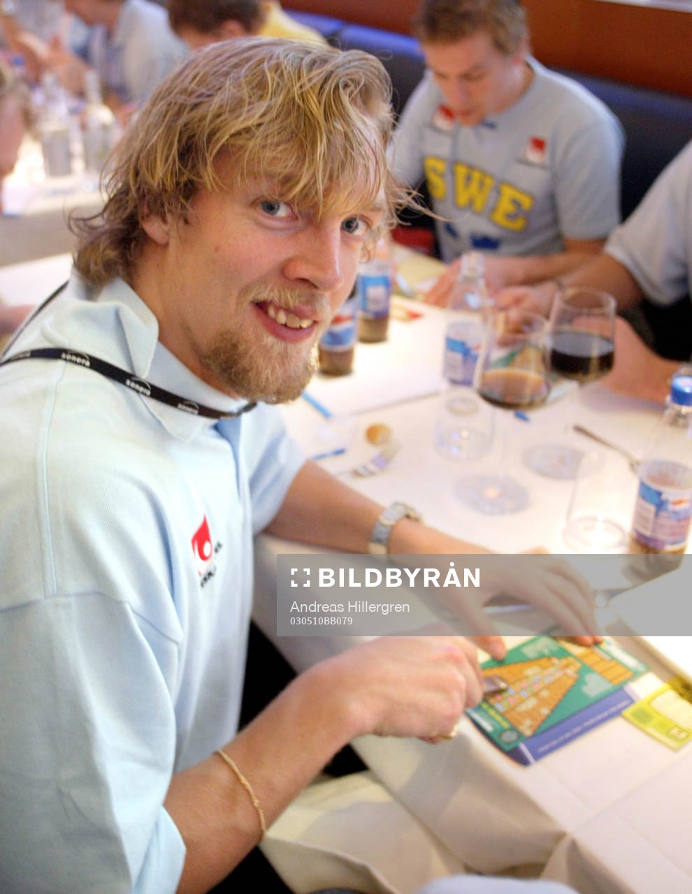 Svenska Spel bjöd landslaget på Lunch