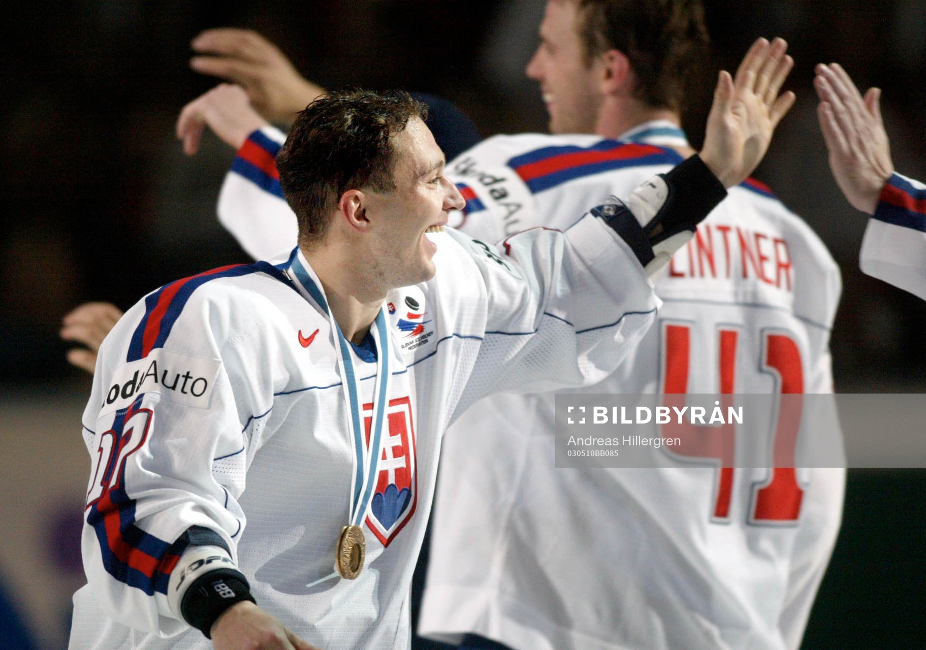 Ladislav Nagy, Slovakien, jubel