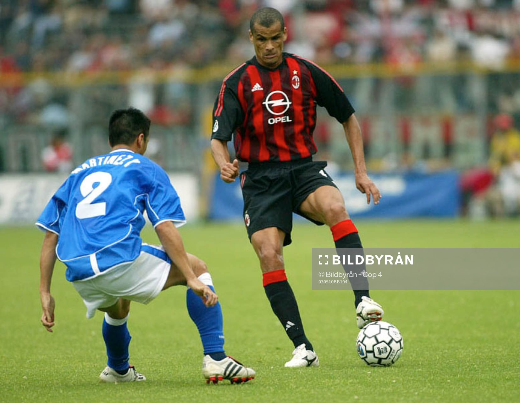 Rivaldo, Milan och Martinez, Brescia