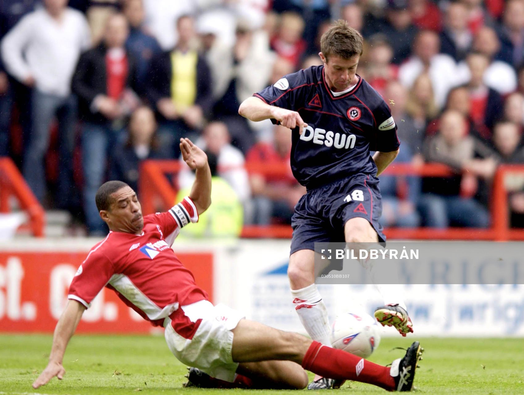 Fotboll, Engelsk, division 1, kval,  Nottingham Forest -