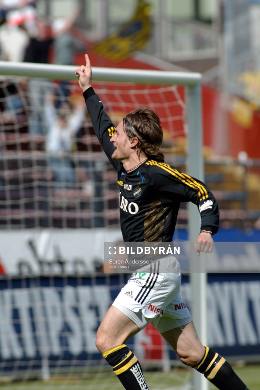 .Mats Rubarth, AIK, jubel