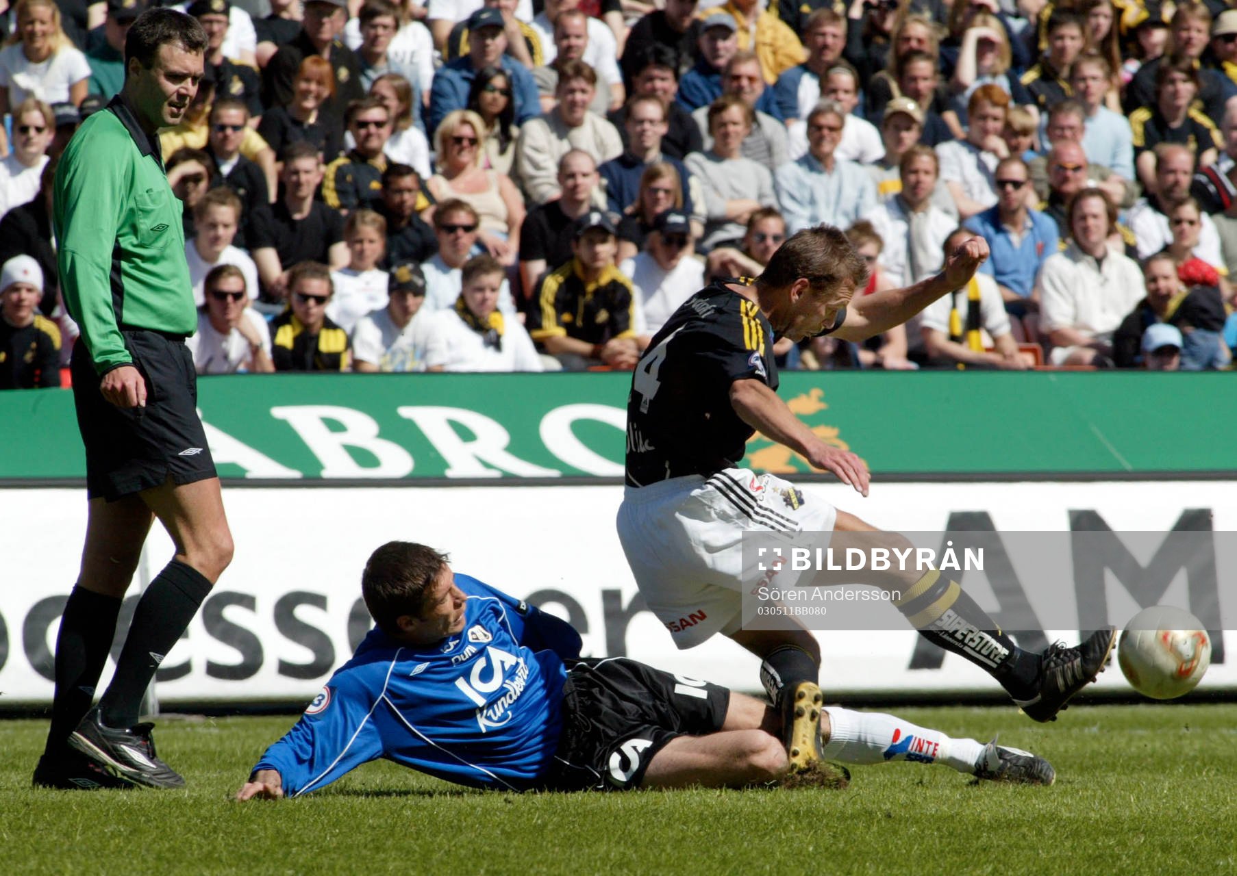 Igor Sypniewski, Halmstad och Krister Nordin AIK