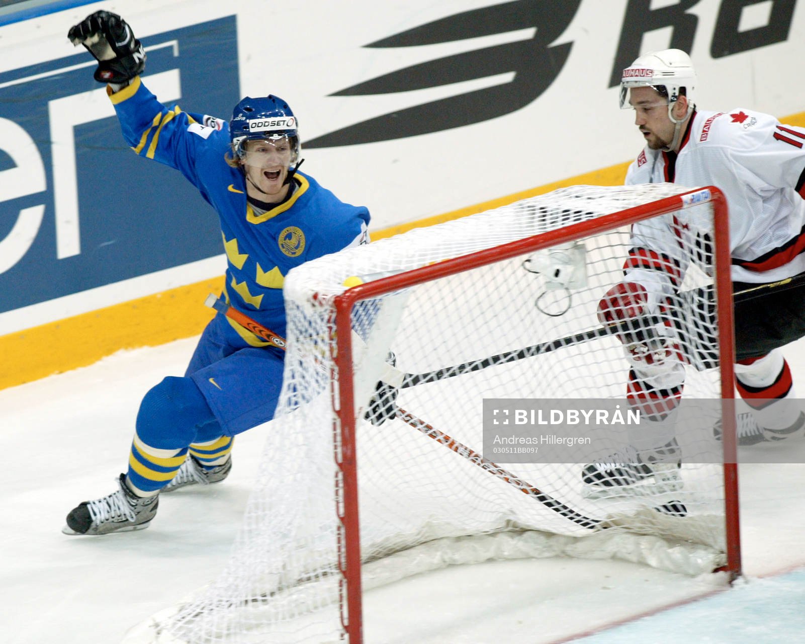 Per Johan Axelsson, jubel