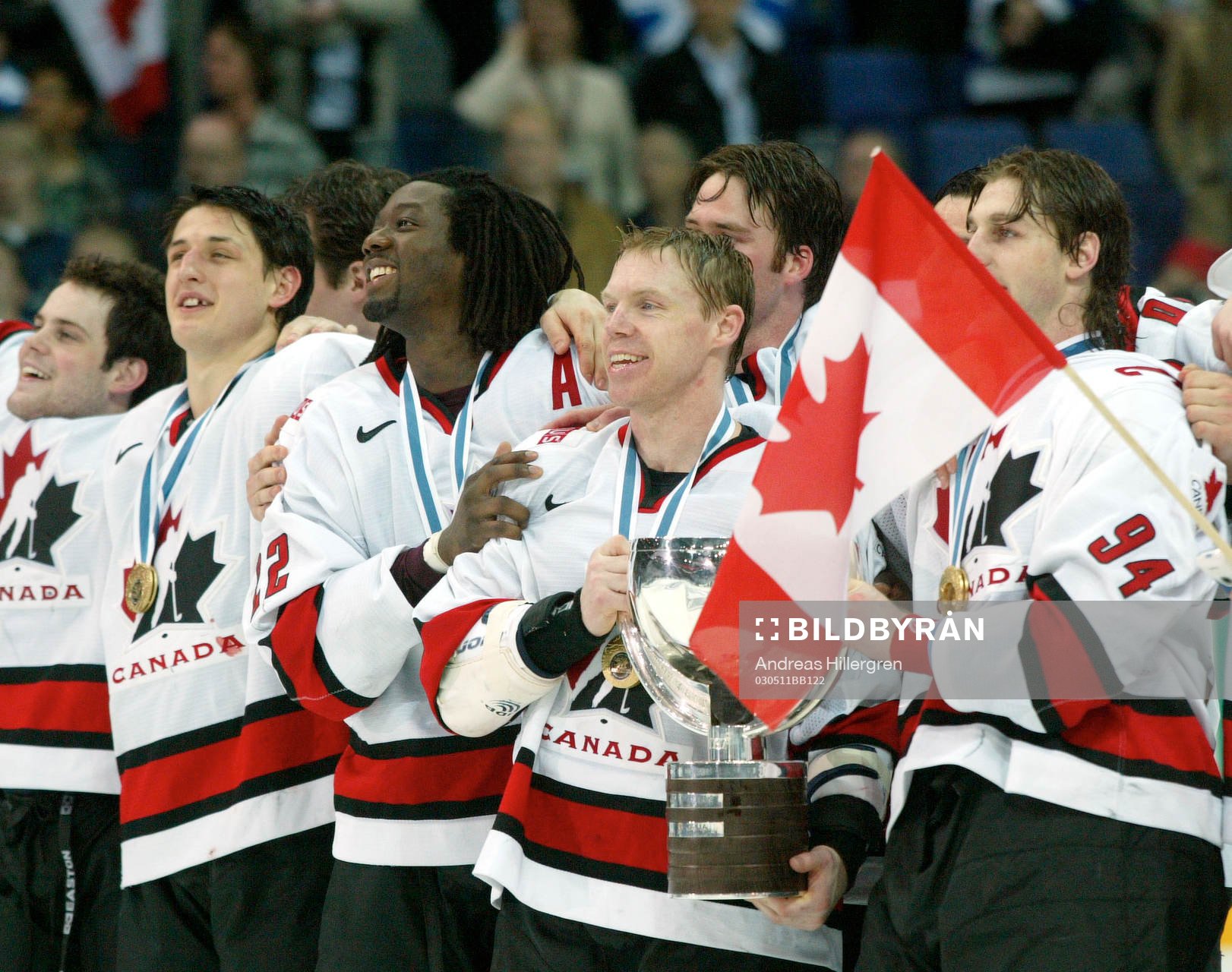 Ishockey, VM, Final, Kanada , Anson Carter, Jimmy Draper,