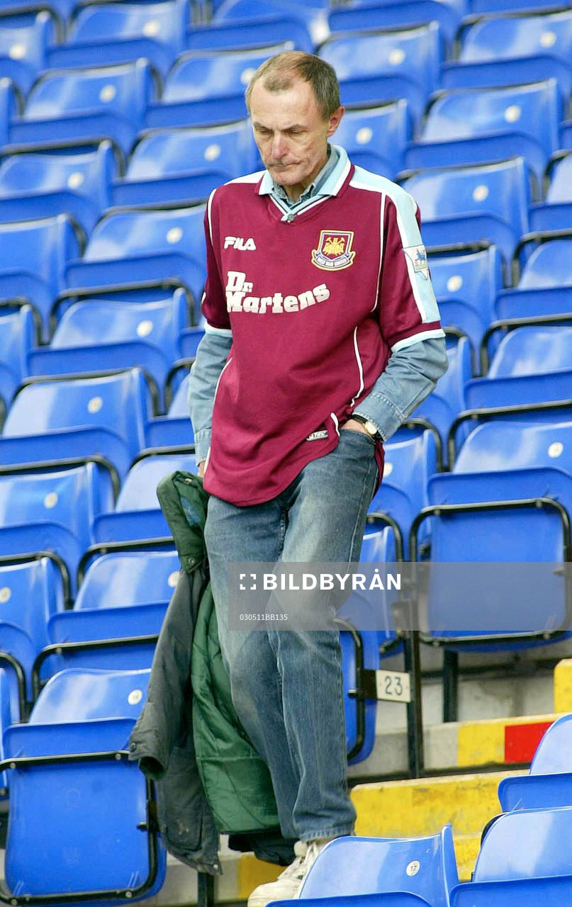 Deppande supporter