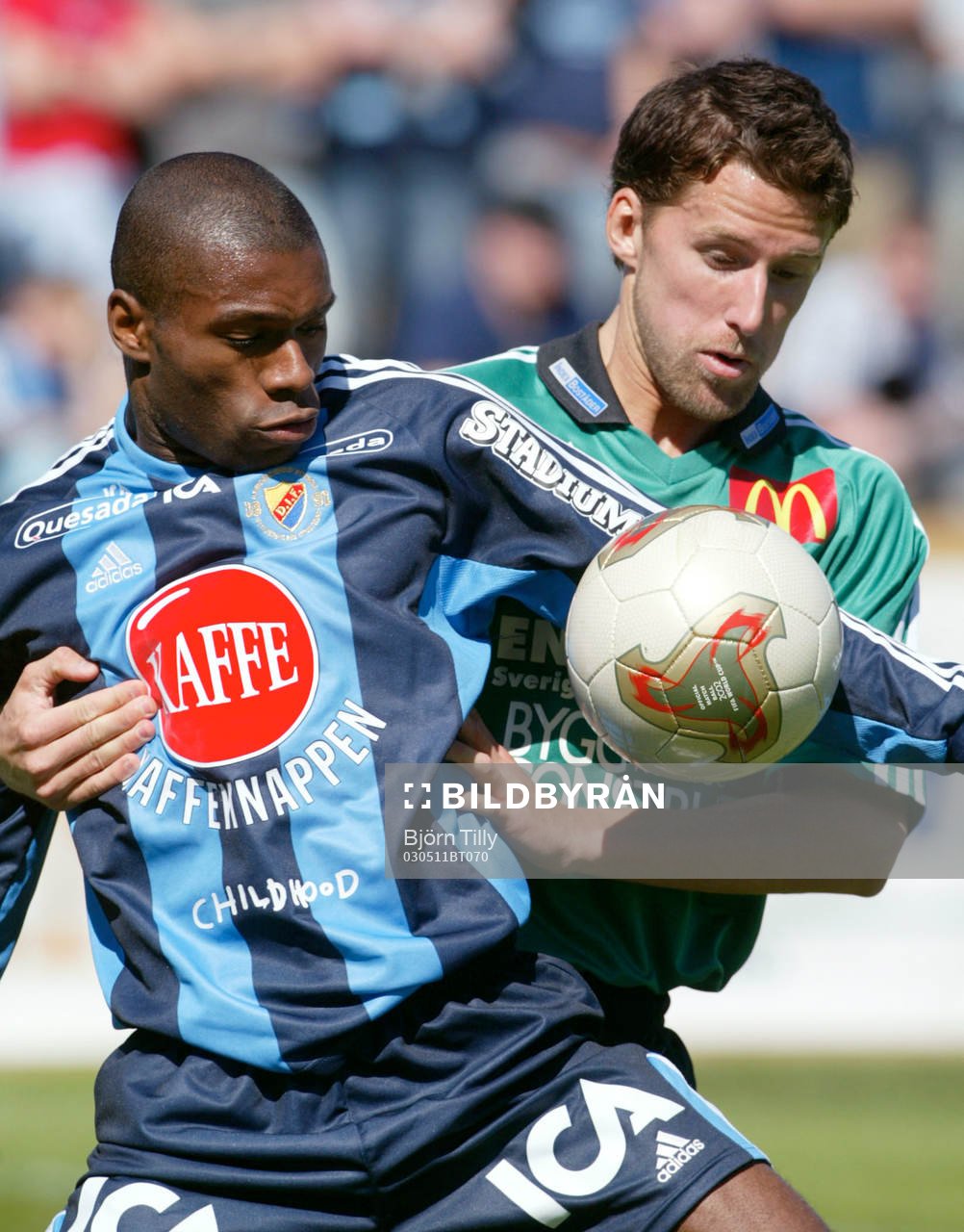 Samuel Wowoah, Djurgården och Robert Sjösten, Enköping