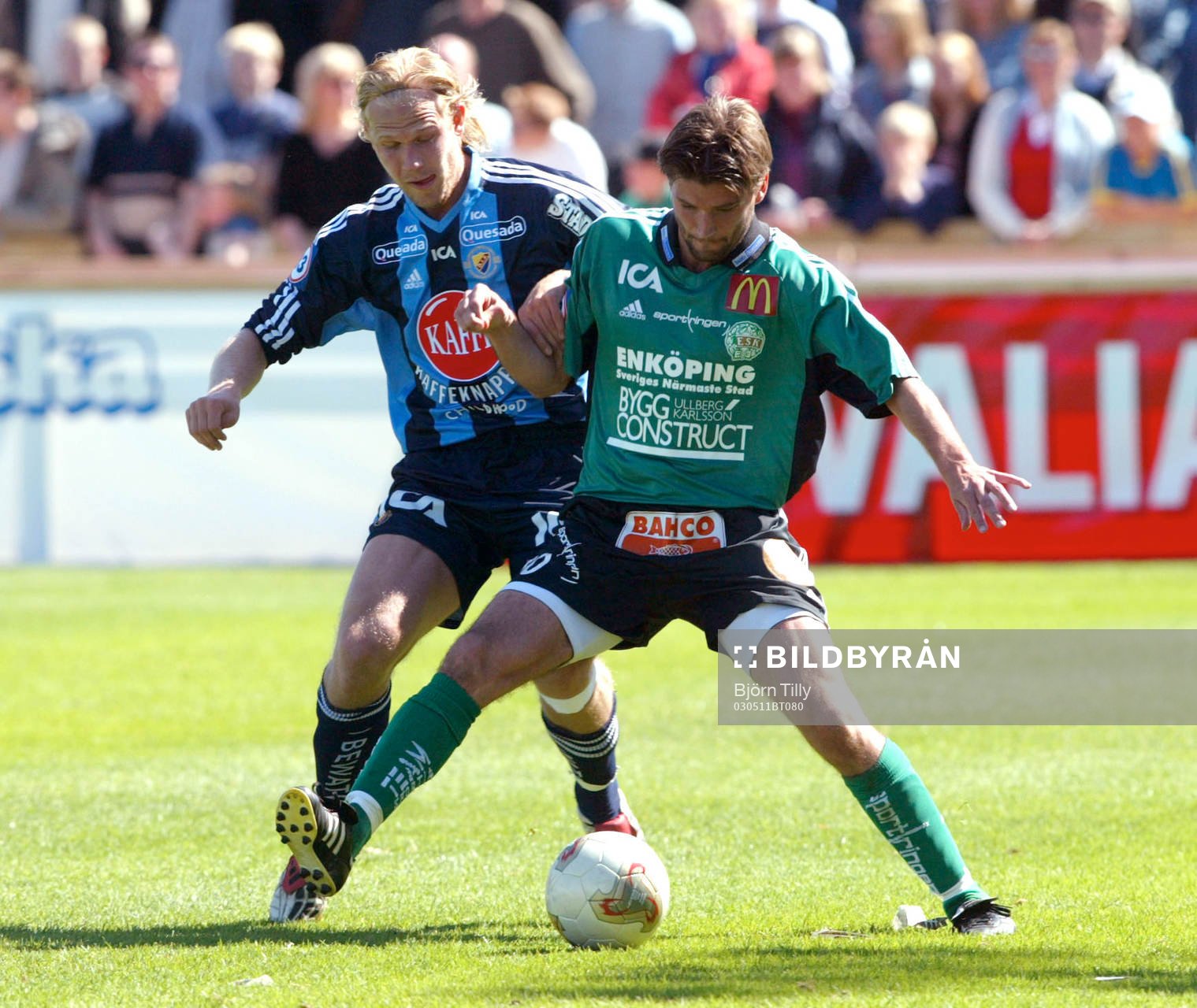 Mikael Dorsin, Djurgården och Jonny Rödlund, Enköping