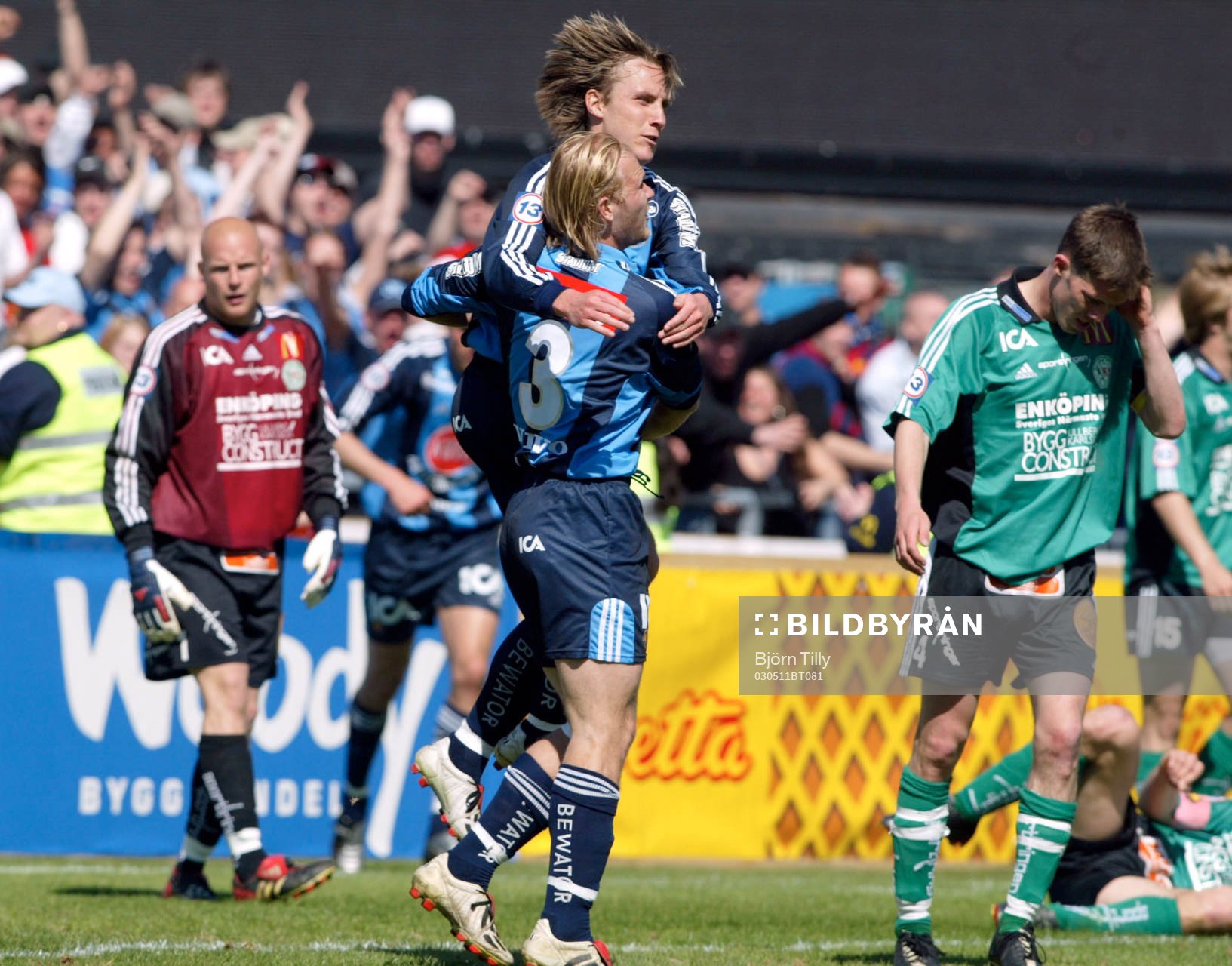 Henrik Johanson, målvakt, Enköping, Andreas Johansson och