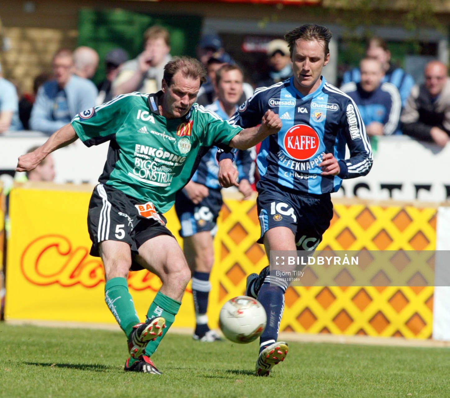 Peter Berggren, Enköping och Andreas Johansson, Djurgården