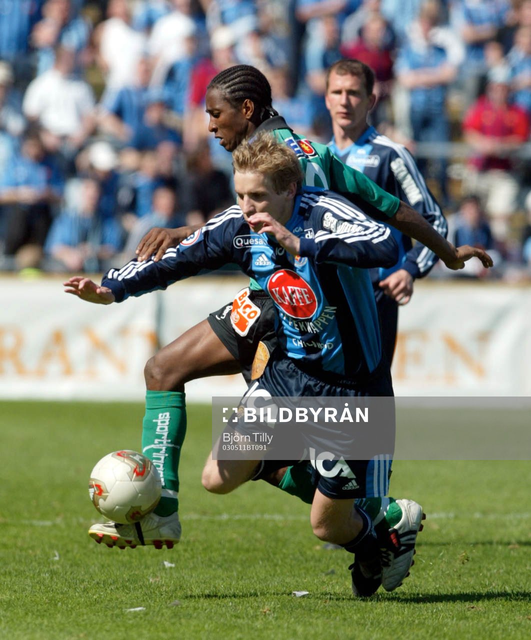 Brima Koroma, Enköping och Stefan Bergtoft, Djurgården