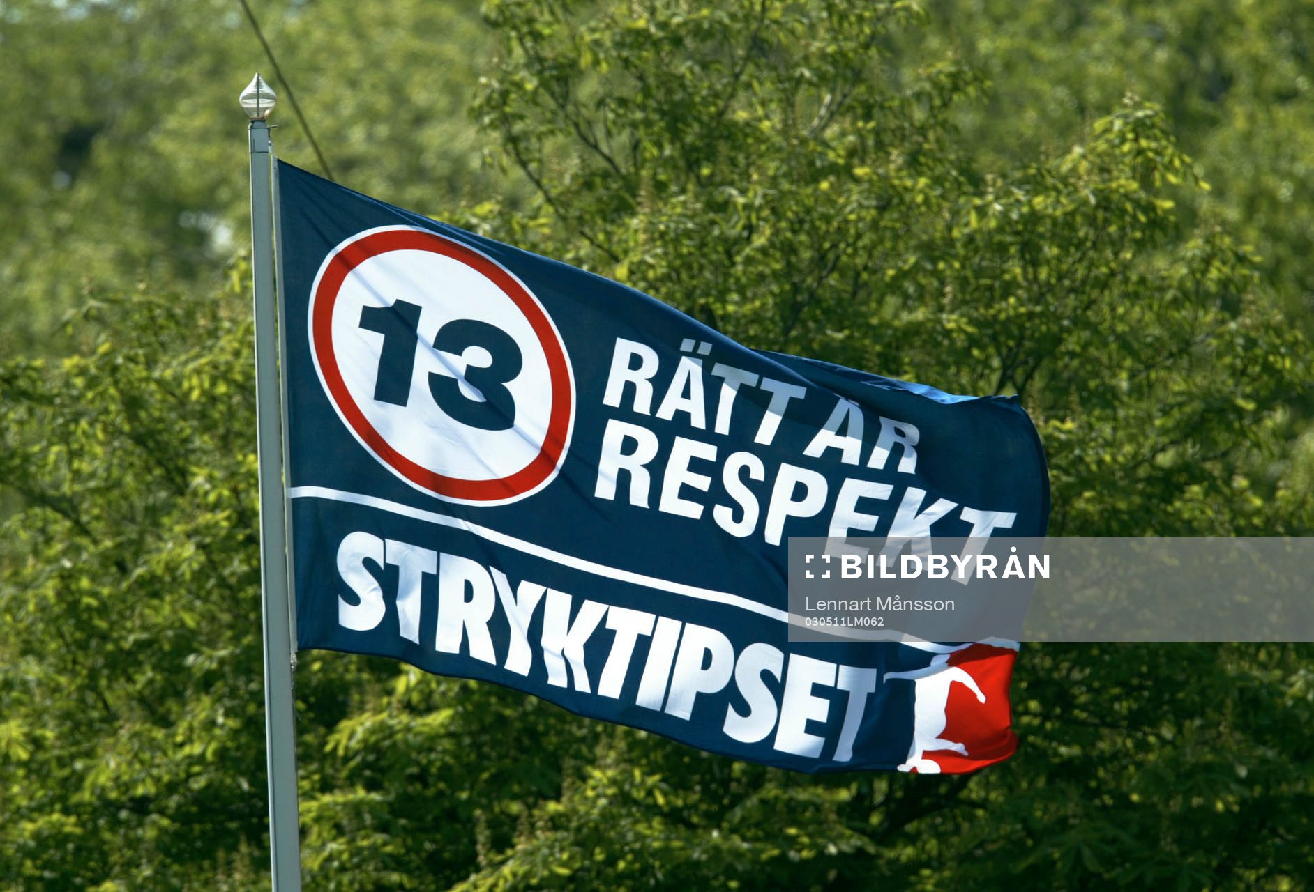 Fotboll, Stryktipset, flagga, 13