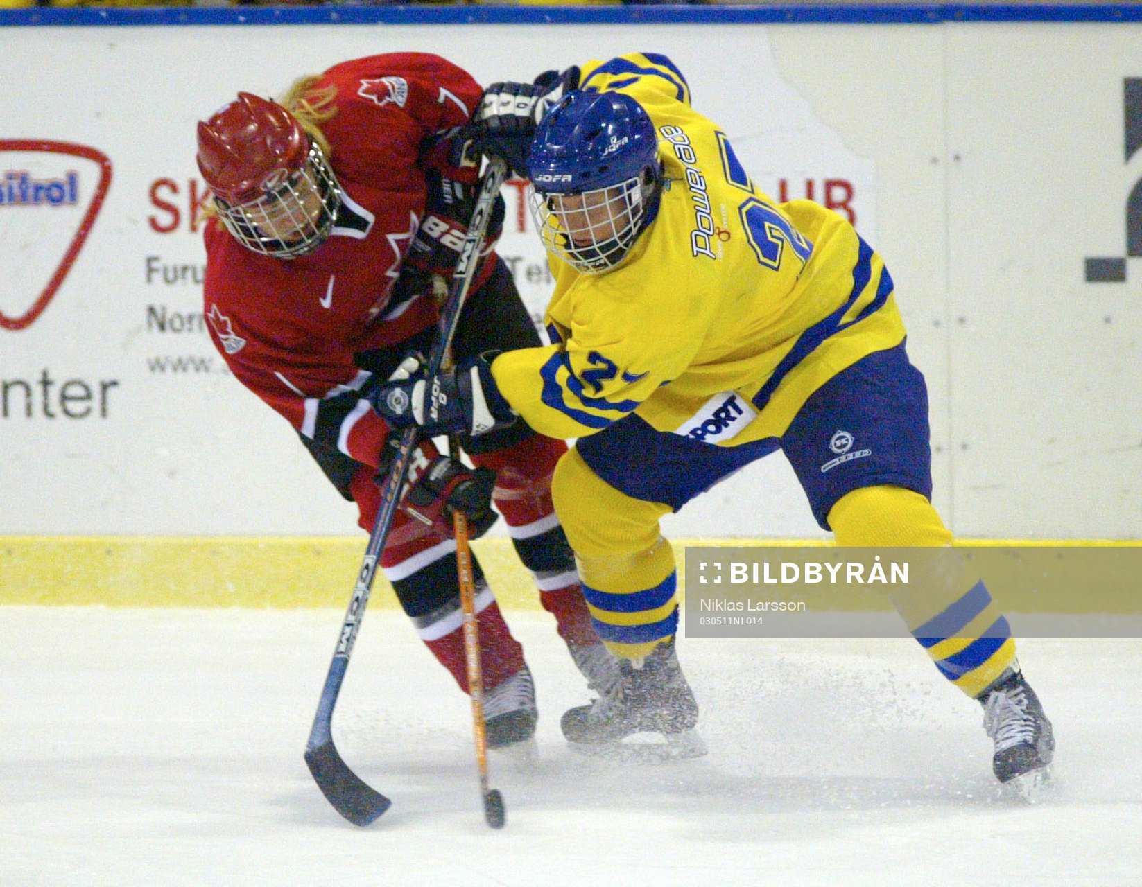 Ishockey, dam, Sverige - Kanada