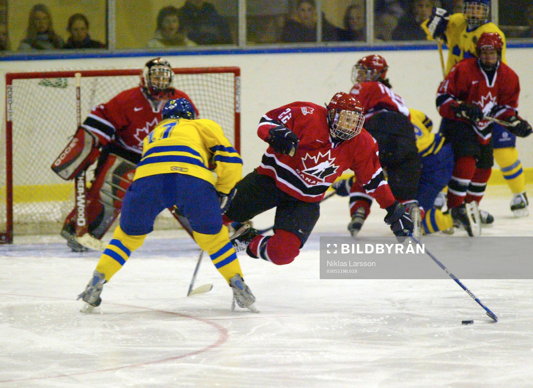 Ishockey, dam, Sverige - Kanada