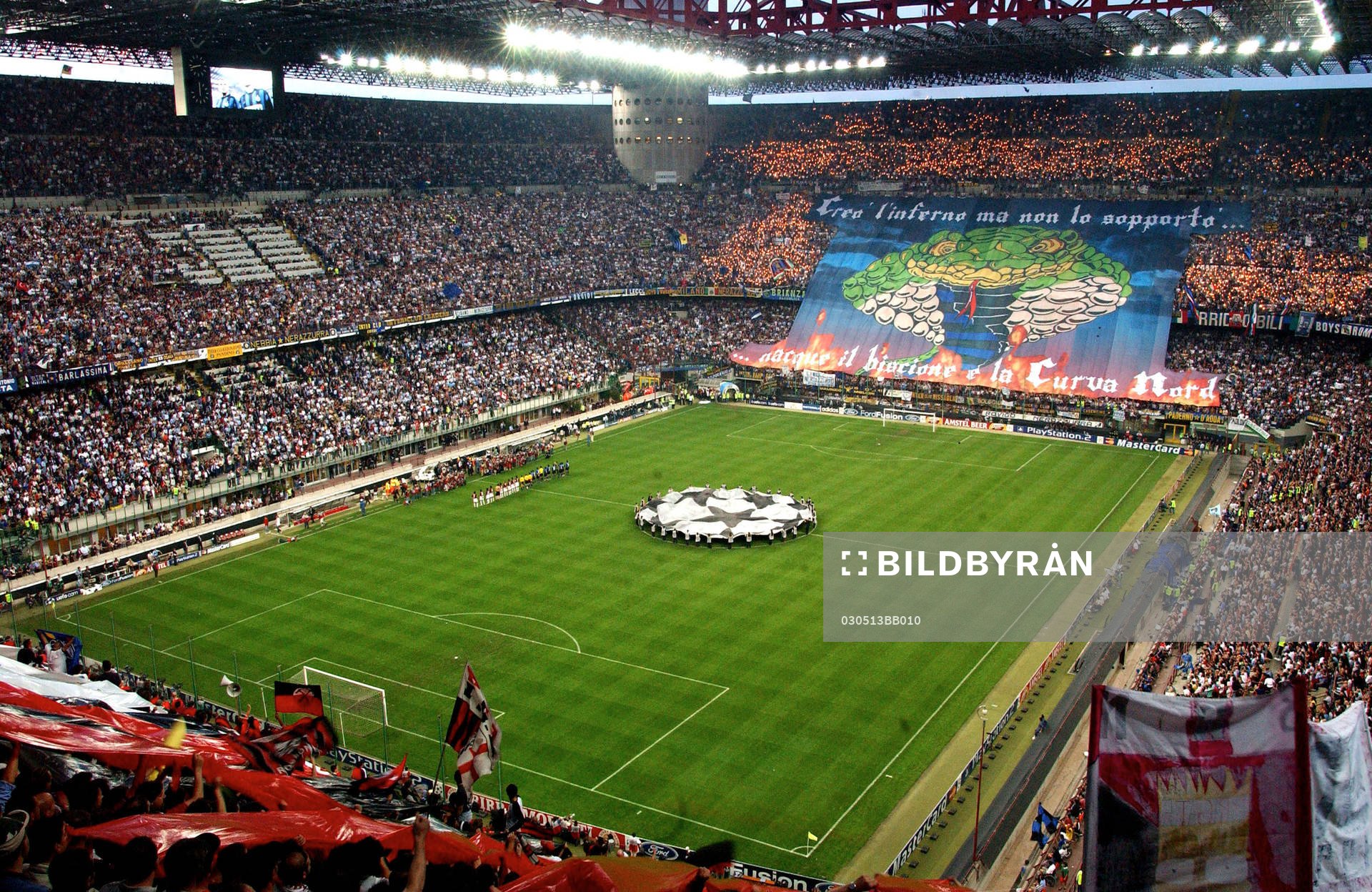 Sansiro Stadion, Milano. Stadium, arena