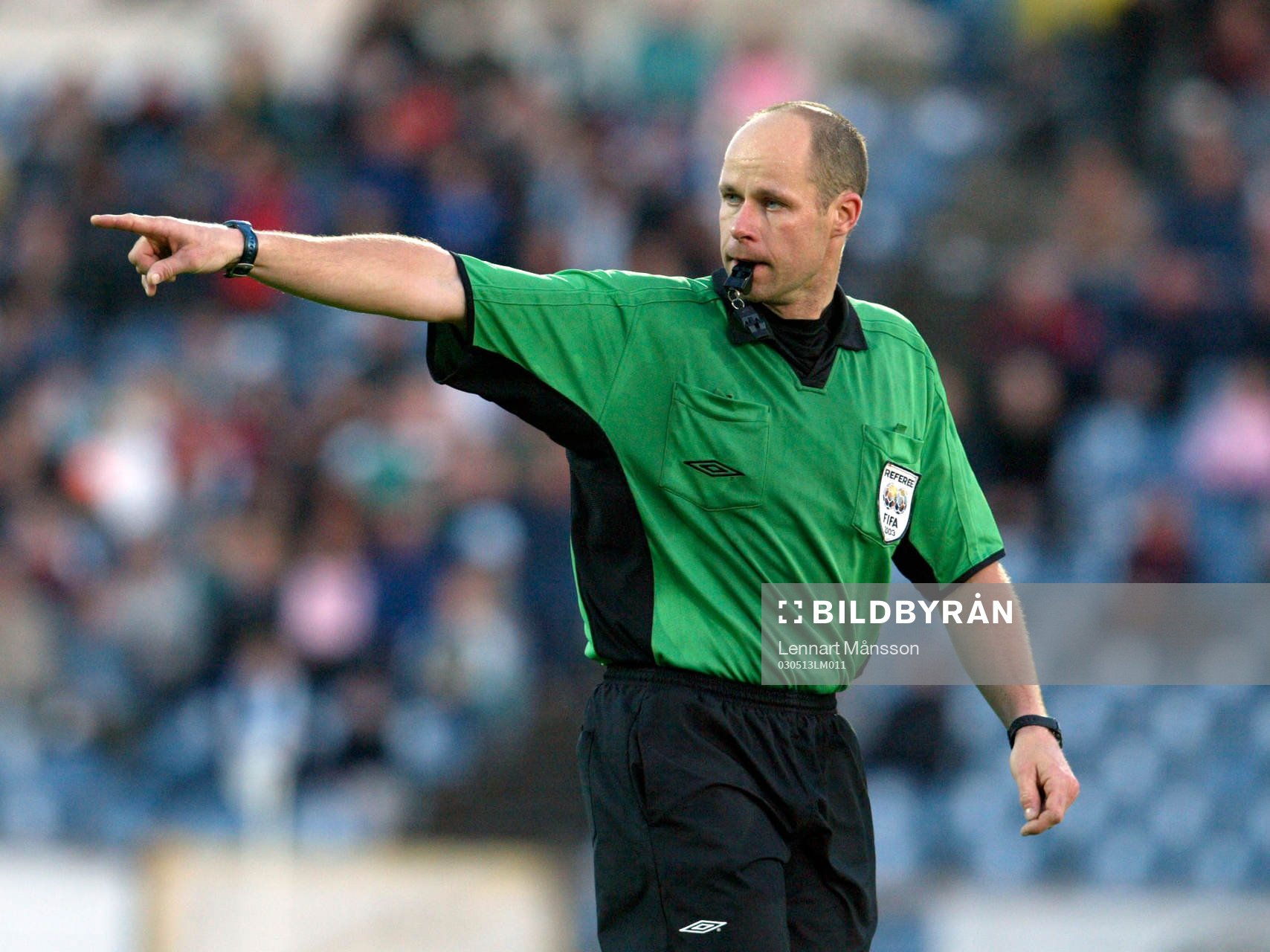  Martin Hansson, domare.