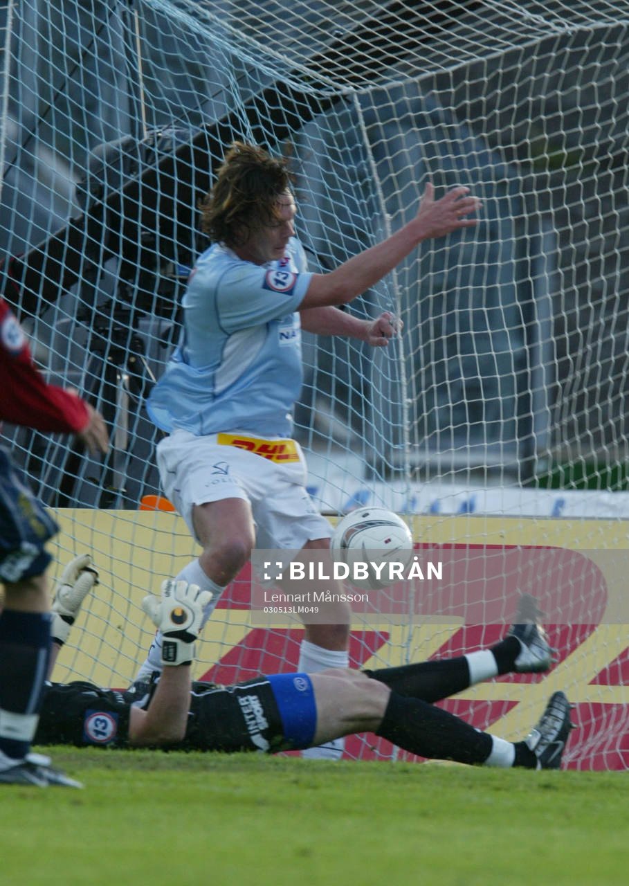 Andreas Yngvesson, Malmö hinner före Dick Last, Örgryte
