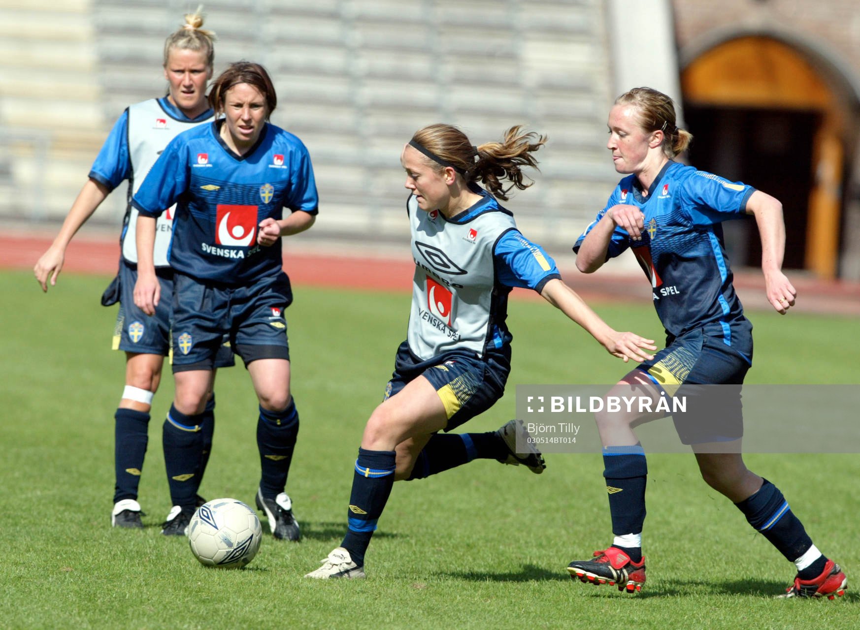 Jenny Engwall,  Hanna Marklund,  Therese Sjögran och