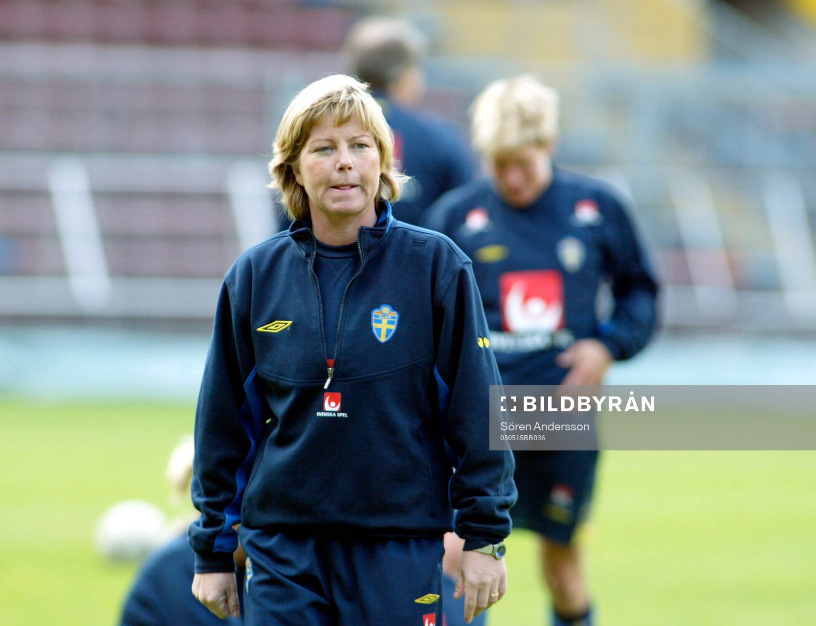 Marika Domanski Lyfors, förbundskapten Sverige