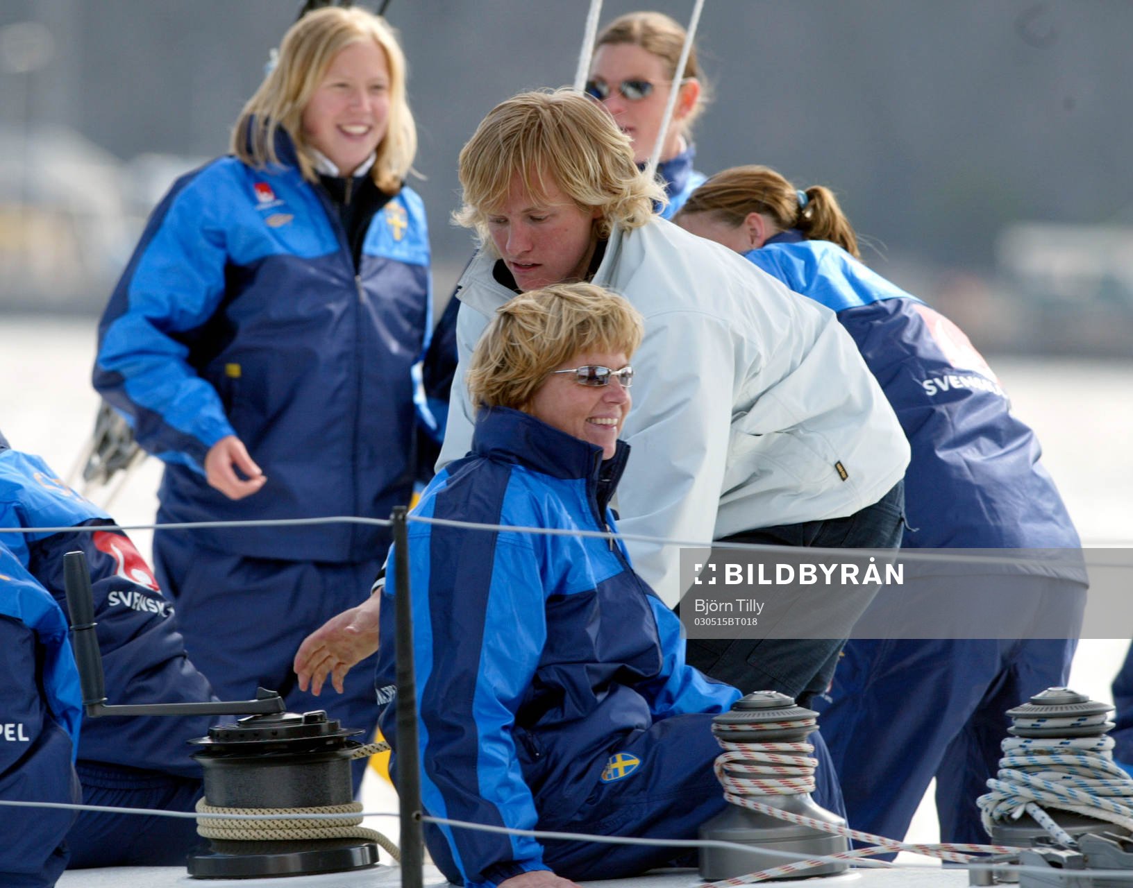 Marika Domanski Lyfors, förbundskapten Sverige. Segling,