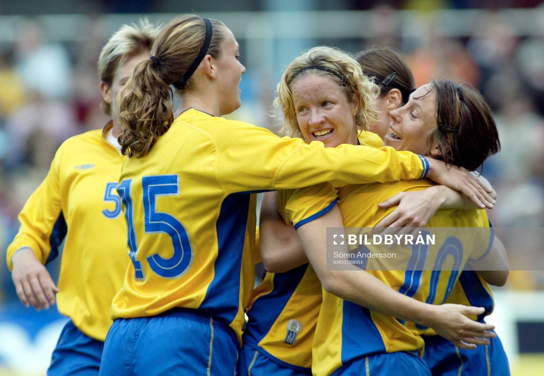 Hanna Ljungberg, Victoria Svensson och Therese Sjögran,